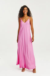 Petunia straploze maxi-jurk